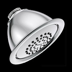Moen  One-Function 4" Diameter Spray Head Eco-Performance Showerhead