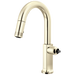 Pull-Down Prep Faucet with Arc Spout - Less Handle