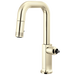 Pull-Down Prep Faucet with Square Spout - Less Handle