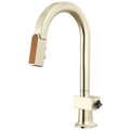 Polished Nickel / Wood