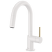 Pull-Down Prep Kitchen Faucet with Arc Spout - Less Handle