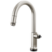 Brizo Kintsu: SmartTouch Pull-Down Faucet with Arc Spout - Less Handle