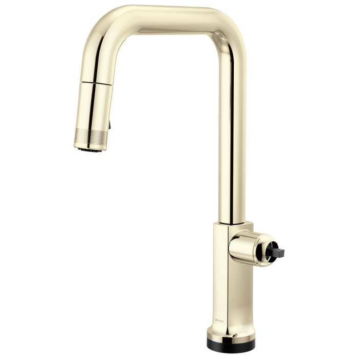 SmartTouch Pull-Down Faucet with Square Spout - Less Handle
