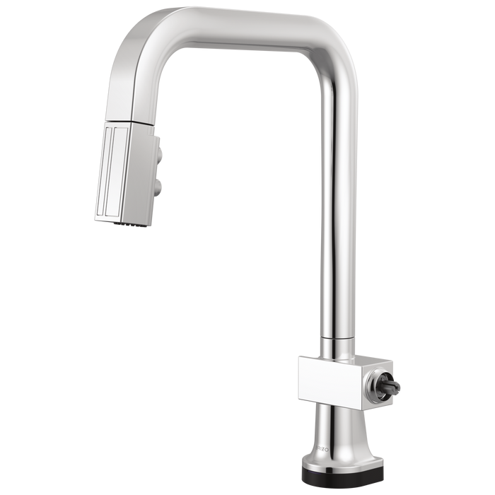 Brizo Frank Lloyd Wright 64023LF SmartTouch Pull-Down Kitchen Faucet with Square Spout - Less Handle - Chrome