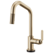 Brizo Brizo Litze: SmartTouch Pull-Down Faucet with Angled Spout and Industrial Handle