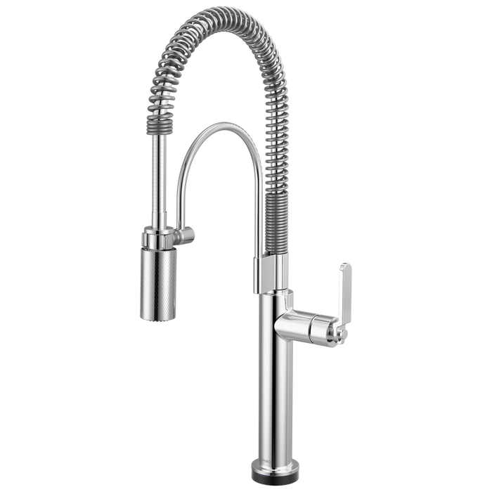 Brizo Litze 64344LF SmartTouch Semi-Professional Kitchen Faucet - Industrial Handle - Chrome