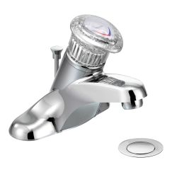 Moen 64621 Single Handle Centerset Bathroom Faucet in Chrome