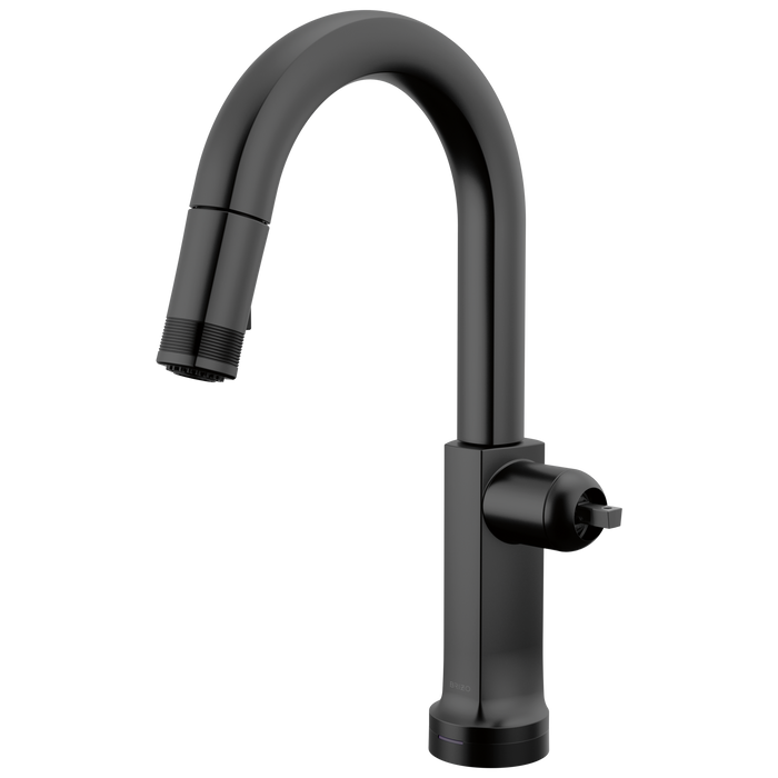Brizo Kintsu: SmartTouch Pull-Down Prep Faucet with Arc Spout - Less Handle