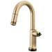 Brizo Kintsu: SmartTouch Pull-Down Prep Faucet with Arc Spout - Less Handle