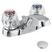 Moen 64920 Double Handle Centerset Bathroom Faucet with from the Chateau Collection Included Valve in Chrome