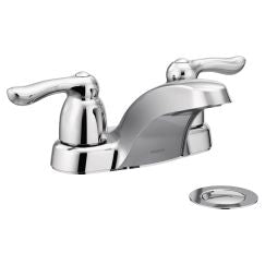 Moen 64925 Double Handle Centerset Bathroom Faucet with from the Chateau Collection in Chrome