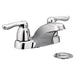 Moen 64925 Double Handle Centerset Bathroom Faucet with from the Chateau Collection in Chrome