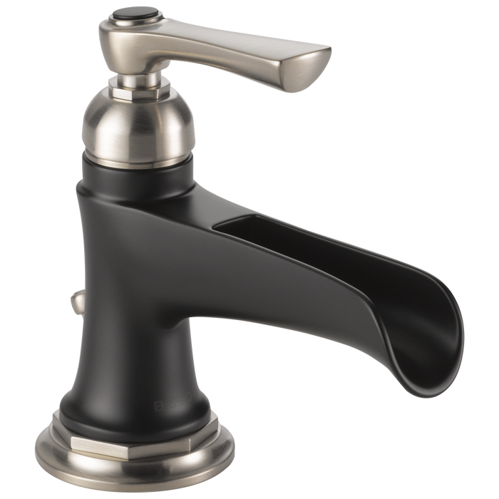 Brizo Rook: Single-Handle Lavatory Faucet with Channel Spout 1.2 GPM