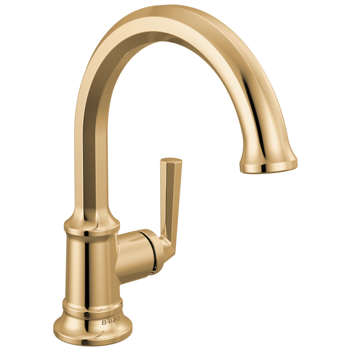 Brizo Beauclere 65065LF Single-Handle Lavatory Faucet 1.2 GPM - Polished Gold