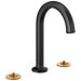 Widespread Lavatory Faucet with Arc Spout - Less Handles