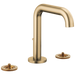 Brizo Litze: Widespread Lavatory Faucet with High Spout - Less Handles 1.2 GPM