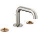 Brizo Litze: Widespread Lavatory Faucet with Low Spout - Less Handles 1.2 GPM