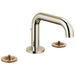 Brizo Litze: Widespread Lavatory Faucet with Low Spout - Less Handles 1.5 GPM
