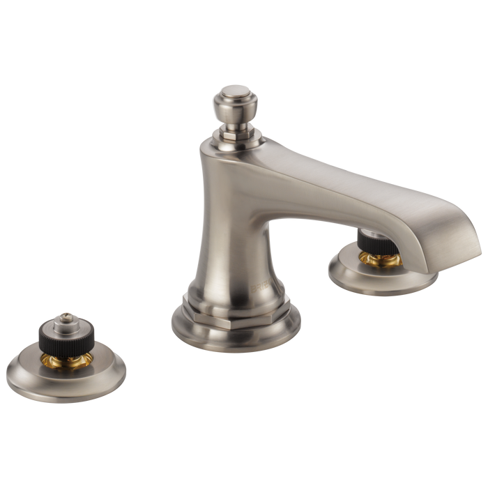 Brizo Brizo Rook: Widespread Lavatory Faucet - Less Handles 