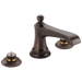 Brizo Brizo Rook: Widespread Lavatory Faucet - Less Handles 1.2 GPM