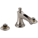 Widespread Lavatory Faucet with Channel Spout - Less Handles 1.2 GPM