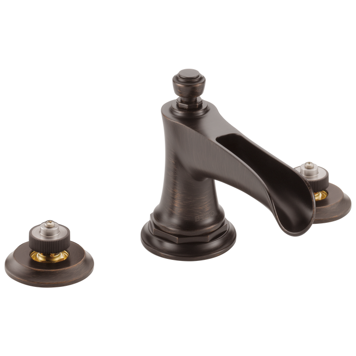 Widespread Lavatory Faucet with Channel Spout - Less Handles 1.2 GPM