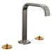 Brizo Allaria: Widespread Lavatory Faucet with Square Spout - Less Handles