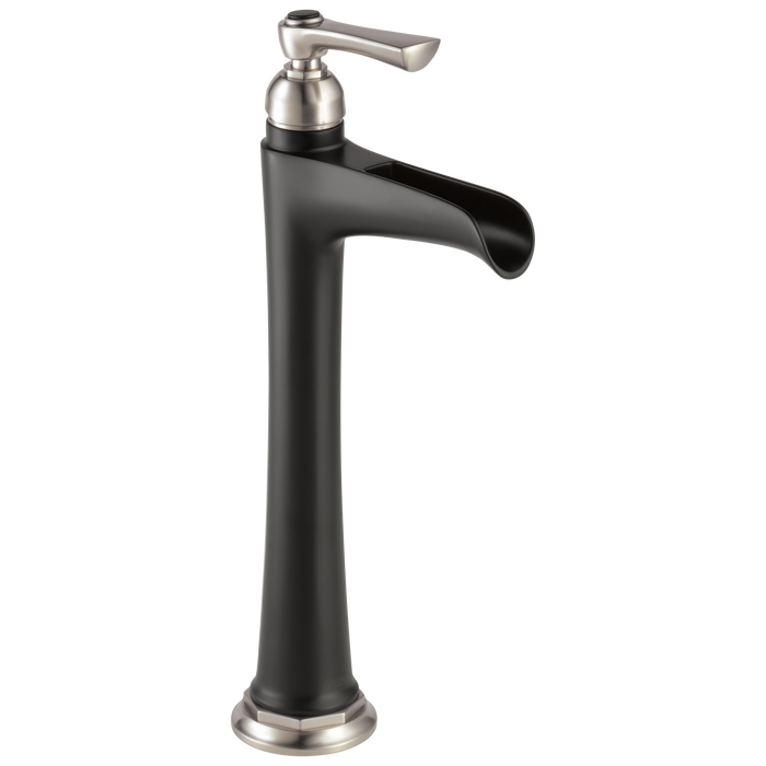 Brizo Rook: Single-Handle Vessel Lavatory Faucet with Channel Spout 1.5 GPM