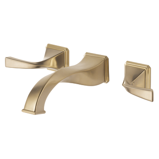 Brizo Virage: Two-Handle Wall Mount Lavatory Faucet 1.2 GPM