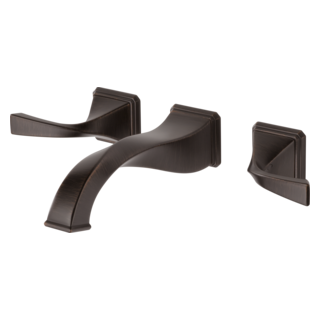 Brizo Virage: Two-Handle Wall Mount Lavatory Faucet 1.5 GPM