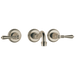 Brizo Brizo Tresa: Two-Handle Wall-Mount Lavatory Faucet 