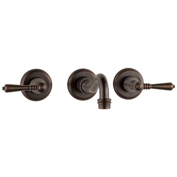Brizo Brizo Tresa: Two-Handle Wall-Mount Lavatory Faucet 