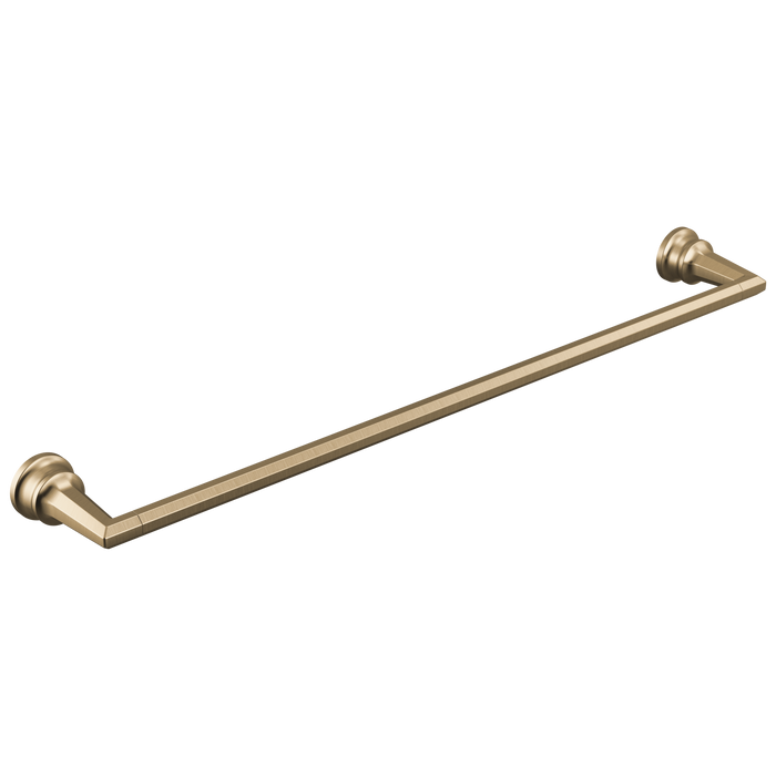 Brizo Beauclere 692465 24" Towel Bar - Luxe Gold