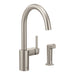 Moen 7165 Align 1.5 GPM One Handle High Arc Kitchen Faucet
