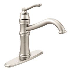 Moen 7240 Belfield Single Handle Kitchen Faucet in Spot Resist Stainless