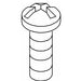 KOHLER K-73163 Screw, M4-0.7 X 12, Pan