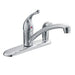 Moen 7434 Chateau Single Handle Kitchen Faucet with Side Spray in Chrome