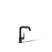 KOHLER Purist Pull-out kitchen sink faucet with three-function sprayhead
