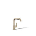 KOHLER Purist Pull-out kitchen sink faucet with three-function sprayhead