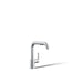 KOHLER Purist Pull-out kitchen sink faucet with three-function sprayhead