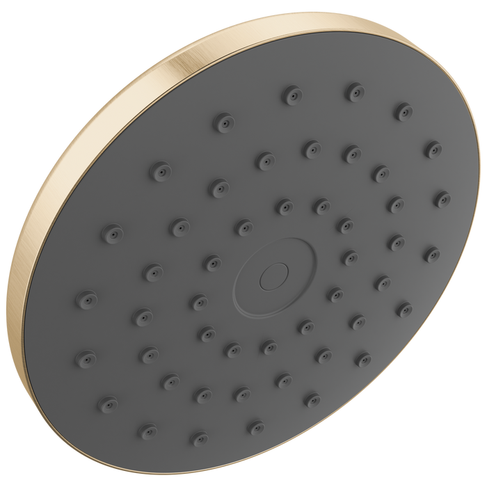 Delta Universal Showering Components 75103CZ PivotPro Raincan Shower Head with TouchClean Spray Face - Champagne Bronze