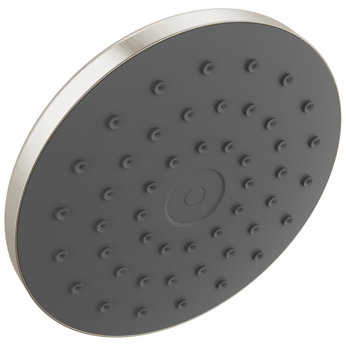 Delta Universal Showering Components 75103SN PivotPro Raincan Shower Head with TouchClean Spray Face - Spotshield Brushed Nickel