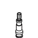 KOHLER K-75609 Stem, Bath