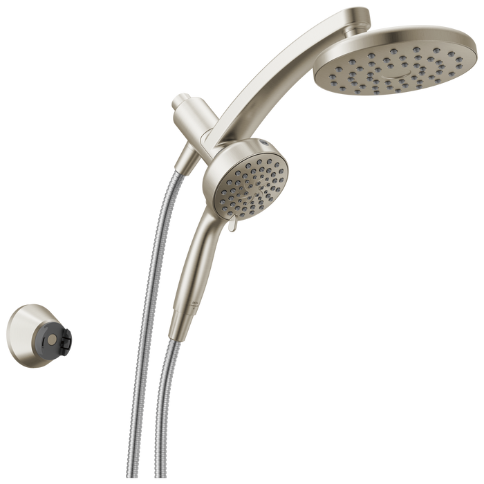 Delta Universal Showering Components 75649SN PivotPro 3-in-1 Combination Shower - Spotshield Brushed Nickel