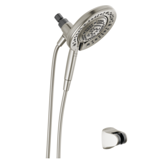 Delta Universal Showering Components: In2ition 7-Setting Two-in-One Shower