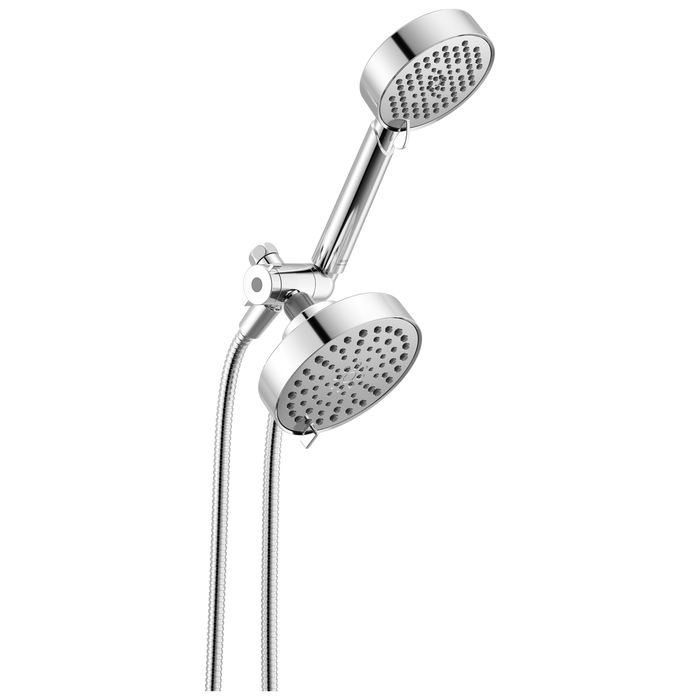 Delta Universal Showering Components 75756 5-Setting Two-in-One Combination Shower with Additional Mount - Chrome