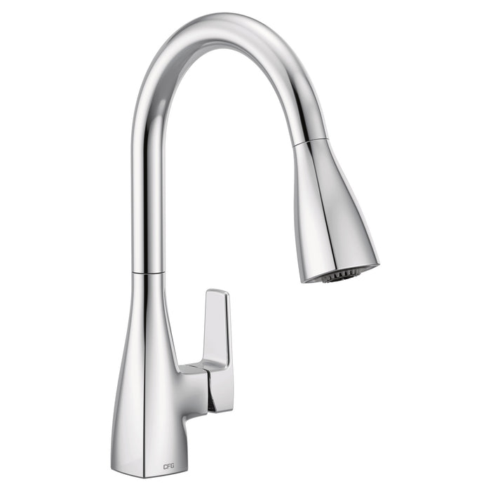 Moen Slate 76160 One-Handle High Arc Pulldown Kitchen Faucet