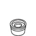 KOHLER K-76963 Aerator, 2.2 Gpm, M24 X 1 Male