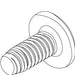KOHLER K-77789 Screw, 8-32 Self Tapping