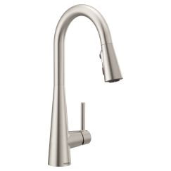 Moen 7864 Sleek Spot One Handle Pulldown Kitchen Faucet in Spot Resist Stainless